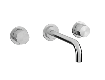 Toni Déca Indbygget 2-grebsarmatur, 200mm-tud i krom